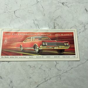 1965 Oldsmobile Ninety-Eight Starfire Dynamic 88 Jetstar‎ I F-85 Sales Brochure